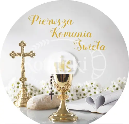 Opłatek komunijny 12