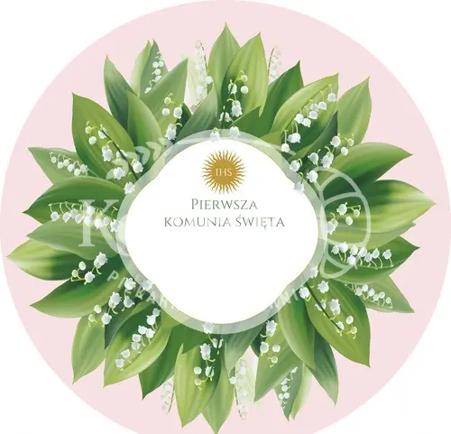 Opłatek komunijny 2 B