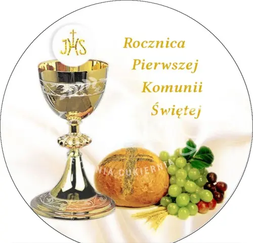 Opłatek komunijny 3 – Rocznica