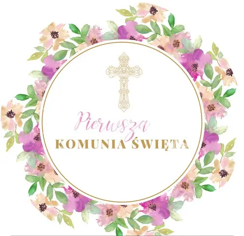 Opłatek komunijny 7 B