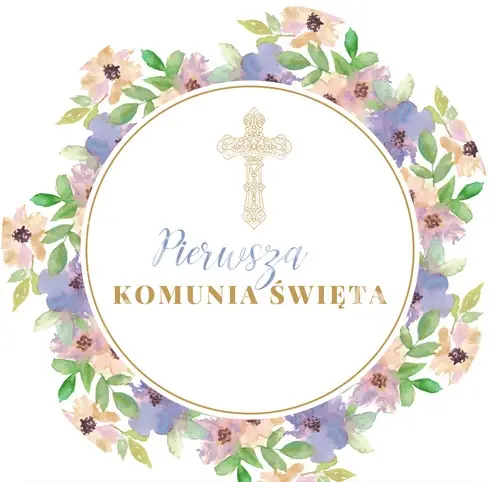 Opłatek komunijny 7 C