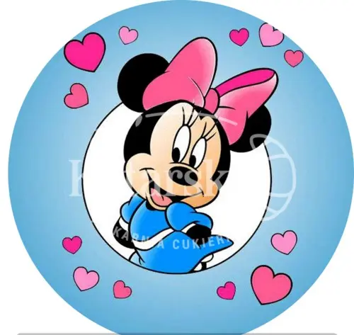 Opłatek 7 – Myszka Minnie 2