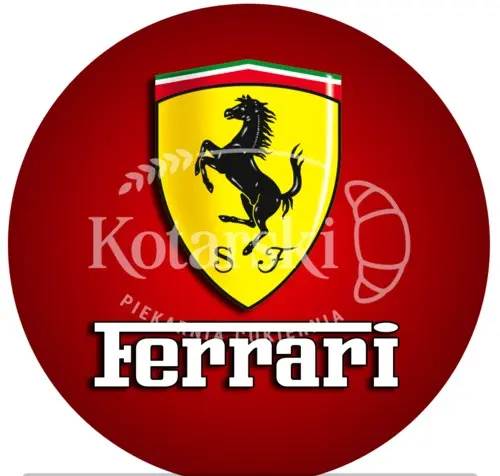 Opłatek 73 – Logo Ferrari