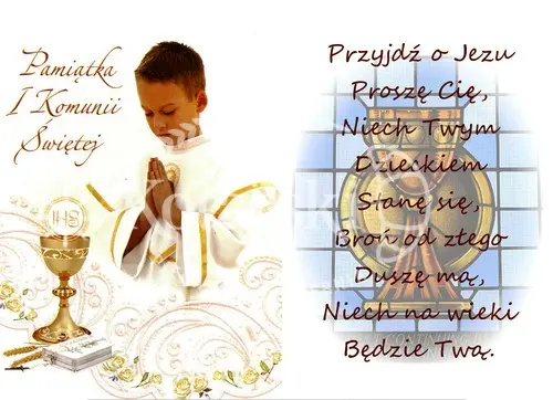 Opłatek komunijny Książka 1 C
