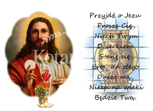 Opłatek komunijny Książka 3 C