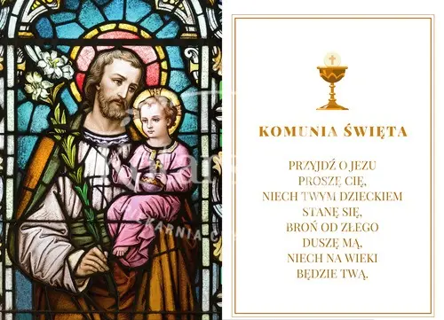 Opłatek komunijny Książka 5 A