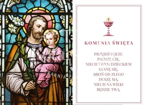 Opłatek komunijny Książka 5 B