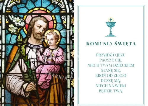 Opłatek komunijny Książka 5 C